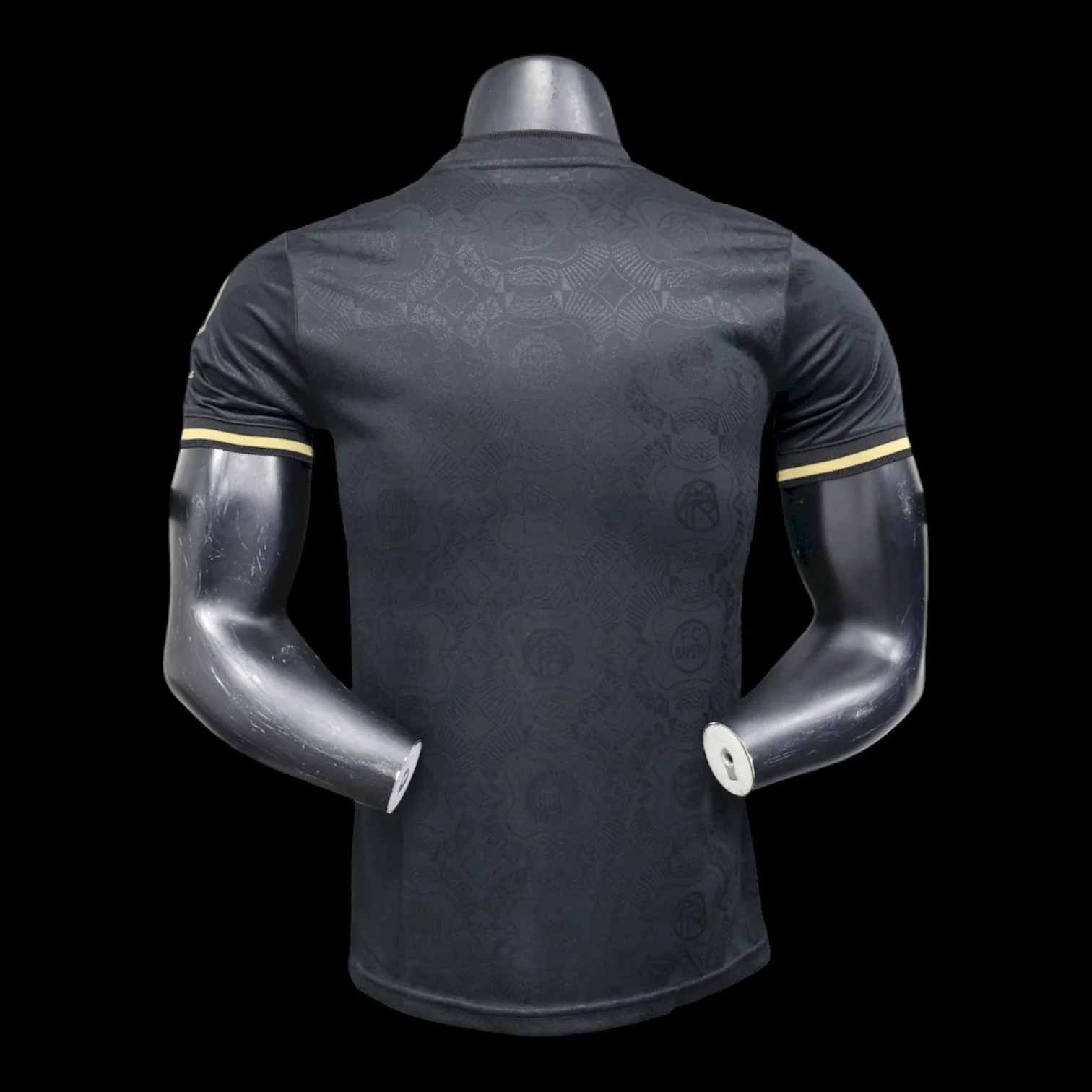 Vue arrière Bayern Munich Maillot 125th Anniversary Noir – Version Player